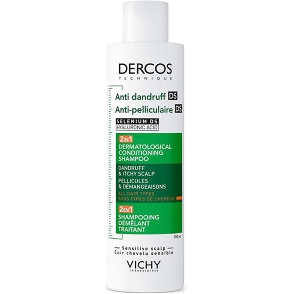 Dercos 2 in 1 Conditioning Shampoo 200 ml