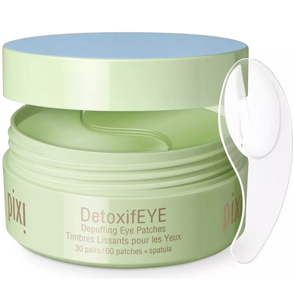 Detoxif Eye Hydrating and Depuffing Eye Patches with Caffeine and Cucumber 60ct