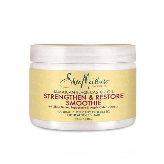 SHEA MOISTURE JAMAICAN BLACK CASTOR OIL STRENGTHEN & RESTORE SMOOTHIE 340g