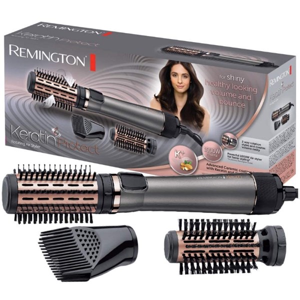 Keratin Protect 1000W Hair Dryer Rotating Air Styler