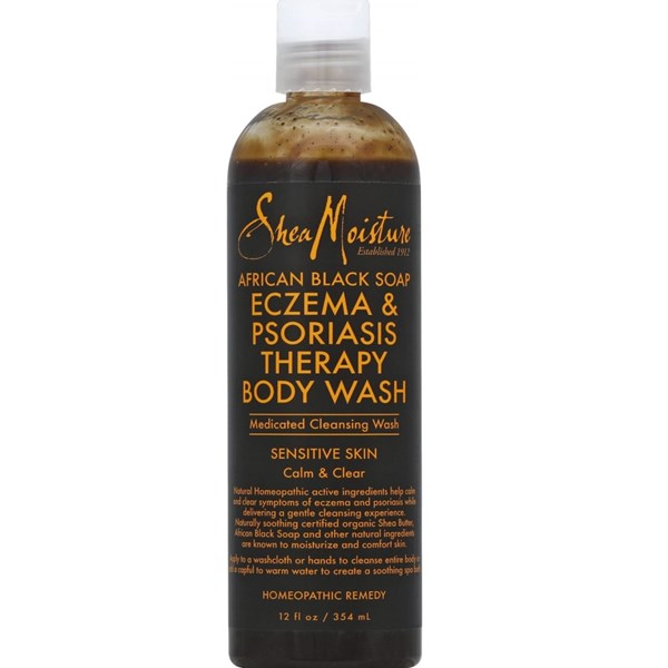 African Black Soap Eczema & Psoriasis Therapy Body Wash 354 ml