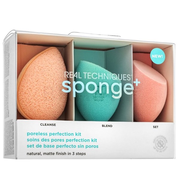 Sponge + Poreless Perfection Kit 3 pcs