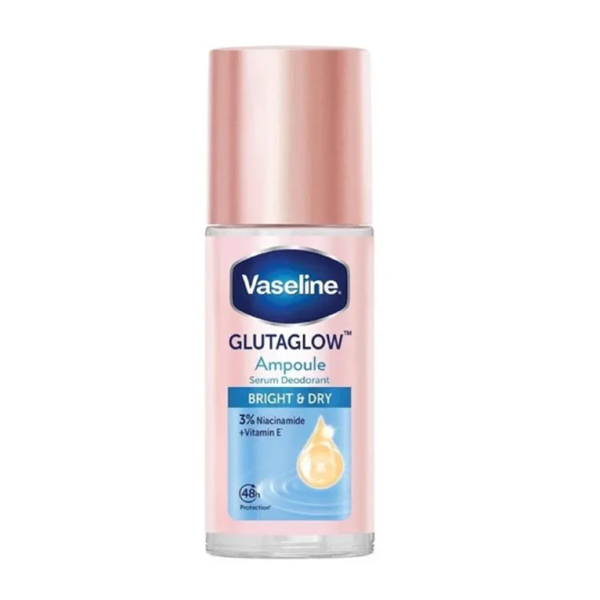 VASELINE GLUTA GLOW 45ML  BRIGHT & DRY