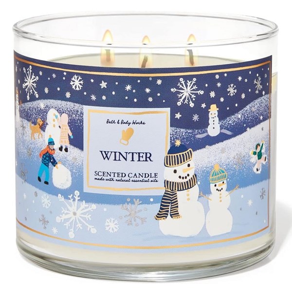 Winter 3 Wick Scented Candle 411 g