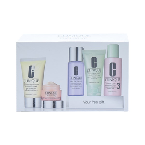 Daily Essentials Set For Combination To Oily Skin 5 PCS