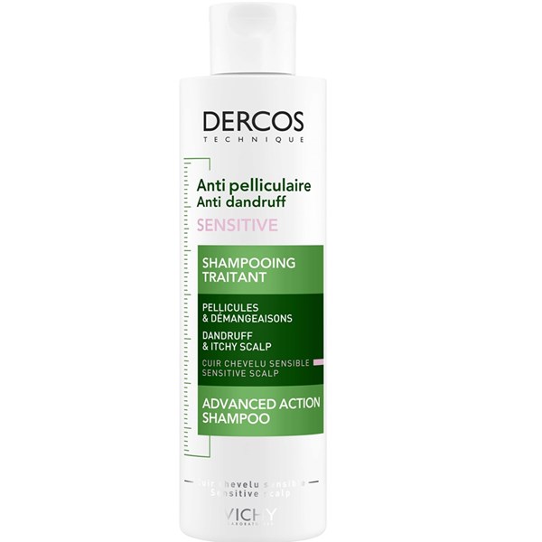 Dercos Anti Dandruff Shampoo for Sensitive Scalp 200 ml