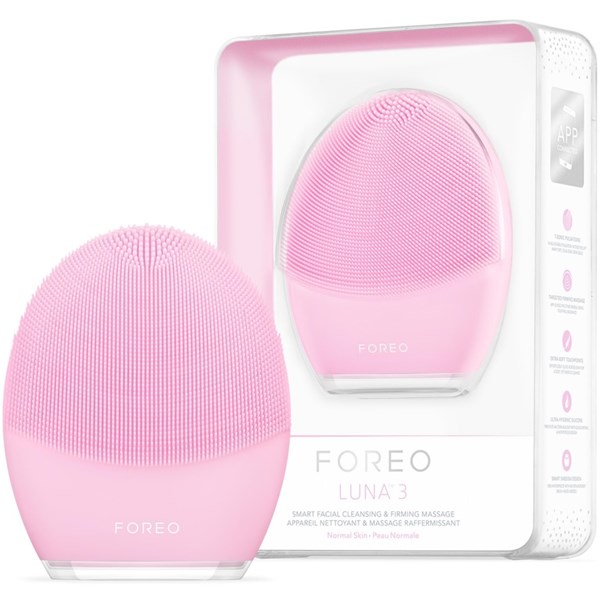 Luna 3 Facial Cleansing Brush (Pearl Pink)