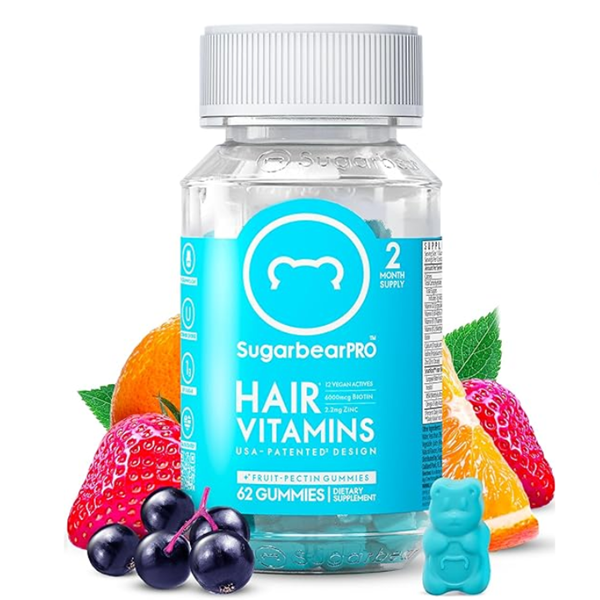 SUGARBEAHAIR HAIR VITAMINS 62 PIECES