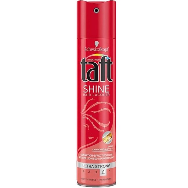 Taft Shine Hair Spray Mega Strong (5) 250 ml