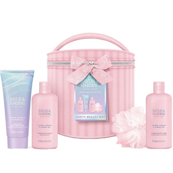 Jojoba Vanilla & Almond Vanity Bag Gift