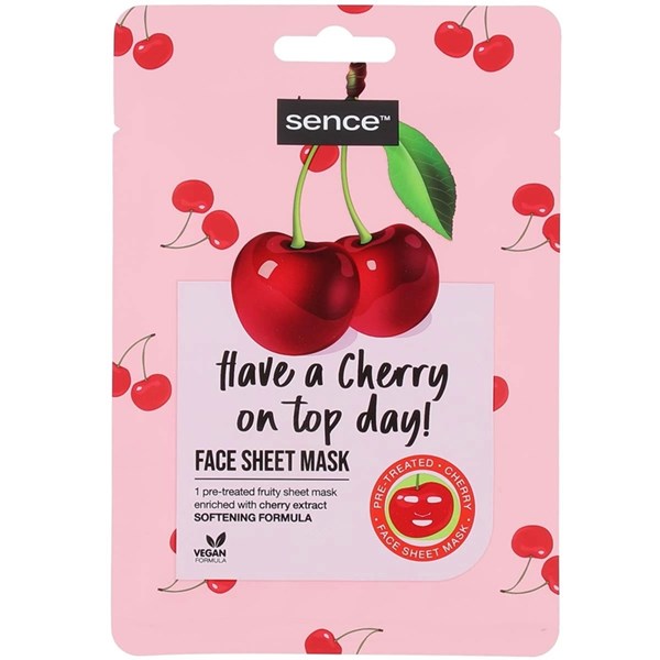 Facial Sheet Mask Have a Cherry ON Top Day! 20 ml