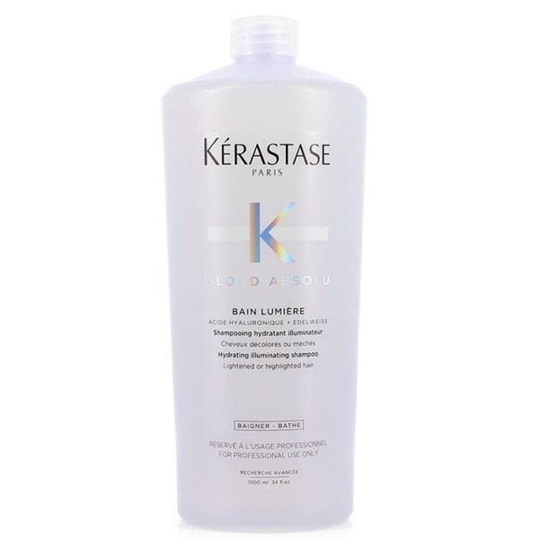 Blond Absolu Bain Lumiere Hydrating Illuminating Shampoo (Lightened or Highlighted Hair) 1000ml