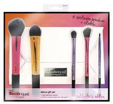 REAL TECHNIQUES Deluxe Makeup Brushes Gift Set