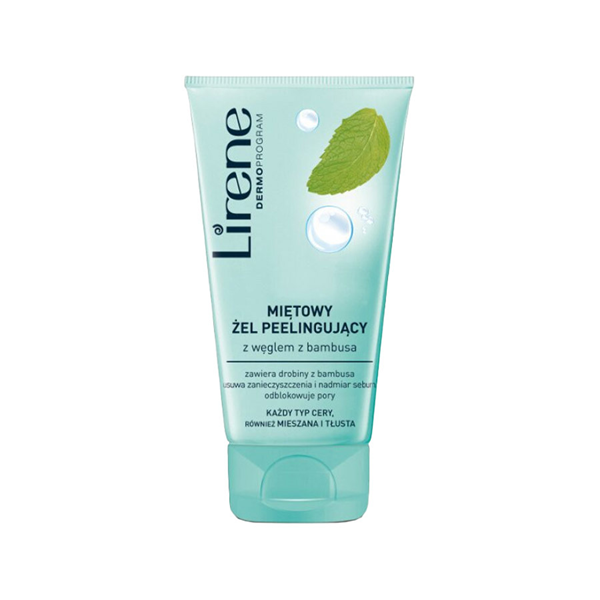 Mint Gel Scrub With Bamboo Charcoal 150 ml