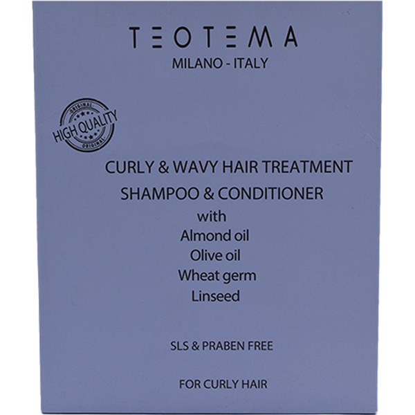 Curly & Wavy Hair Treatment Shampoo & Conditioner Set