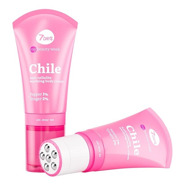 Chile Hot Anti-cellulite Body Gel With Massager 130 ml