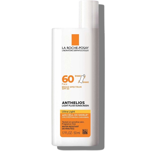 Anthelios Ultra Light Fluid Facial Sunscreen SPF60, 50 ml