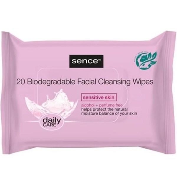 Facial Cleansing Wipes Sensitive Skin 25 PCS